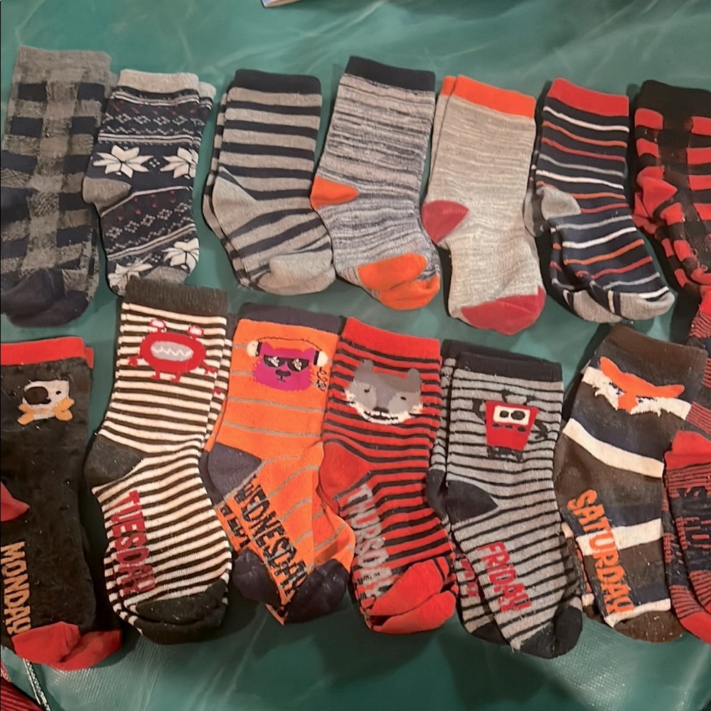 Colorful Patterned Socks Set